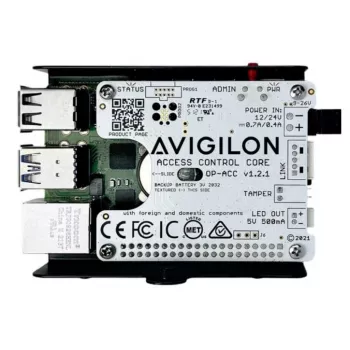 Plėtros modulis Avigilon OP-CR-ACC juodos, pilkos ir metalo spalvų