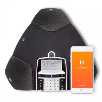 Konftel 300IPx - VoIP konferencinis telefonas - SIP v2 - juodos spalvos - skirtas Konftel C50300IPx Hybrid