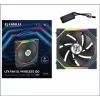 Lian Li UNI FAN SL Wireless 120 12 cm ventiliatorius juodas 31 dB 64 cfm