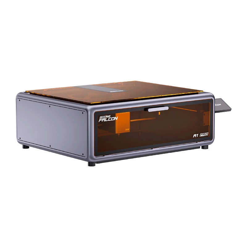 Lazerinis graviruotojas Creality Falcon A1 Pro 20W – stalinis lazerinio graviravimo ir pjovimo modulis