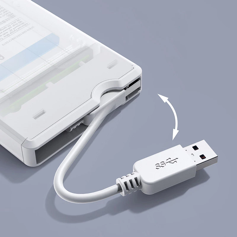 GrauGear išorinis kietojo disko dėklas 2.5 HDD/SSD USB 3.2 Alu