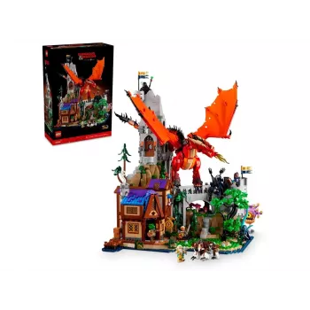 LEGO IDEAS 21348 Dungeons & Dragons: Raudonojo drakono istorija