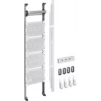 Komplektinis skydelis multimedijai HAGER UF31NW 1050mm 1 laukas