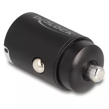 DeLOCK 64277 Automobilinis greitasis įkroviklis su USB prievadu, juodas