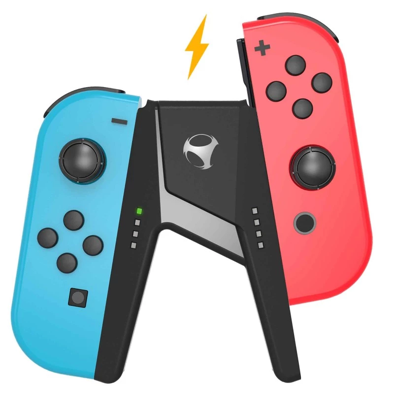 Subsonic Power Grip laikiklis su įkrovimu, skirtas Switch