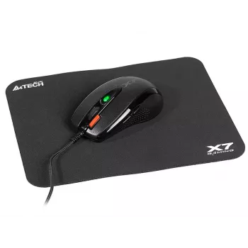A4Tech X-Game X-7120 žaidimų pelė, 2000 DPI, juoda