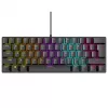 Mechaninė klaviatūra RAMPAGE PLOWER K60 su Blue jungikliais ir RGB foniniu apšvietimu