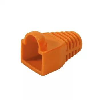 RJ45 kištukas CAT.6 100 vnt., oranžinis