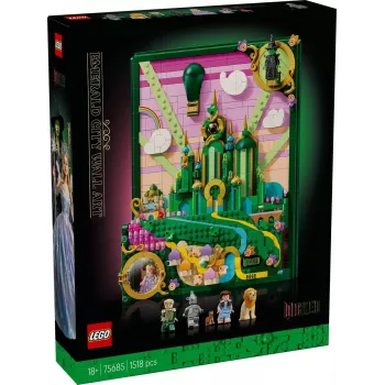 Statybiniai blokeliai Wicked 75685 Obraz Smaragdinis miestas