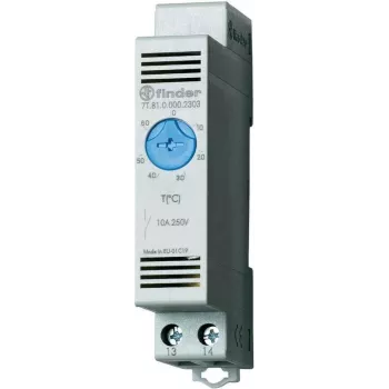 Finder valdymo spintos termostatas Vari-Thermostat, serija 7T.81 7T.81.0.000.2303 (ventiliatoriui) +0 iki +60 °C 10 A