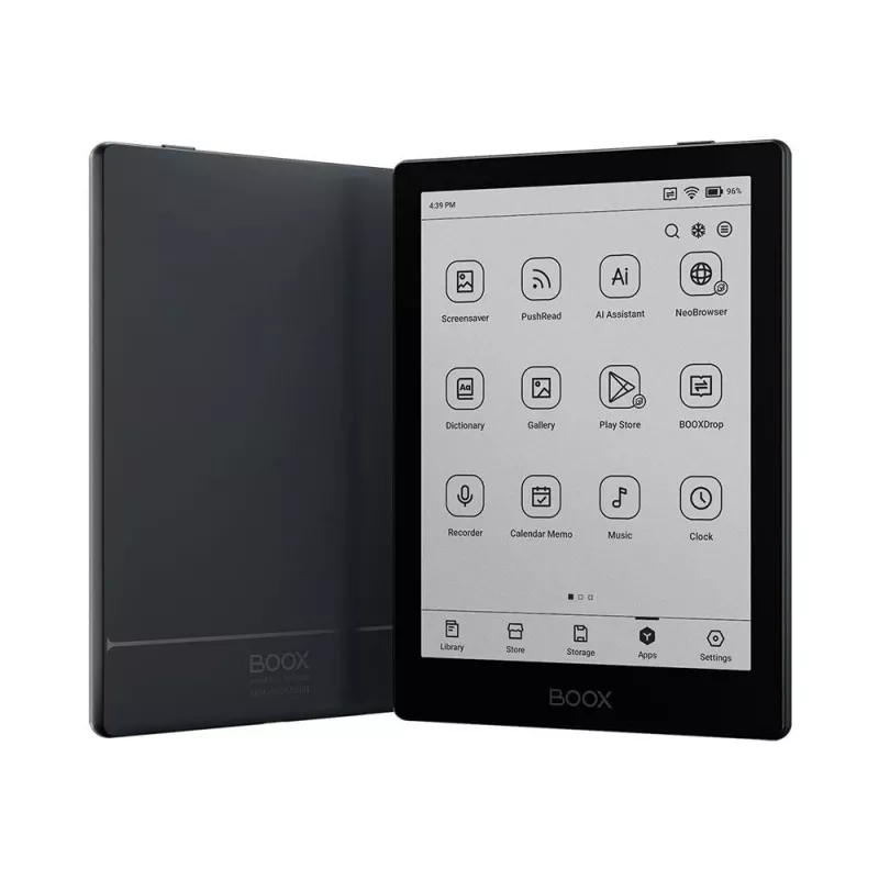 E-skaitmeninė knyga Onyx Boox Go 6 (15,2 cm) 1448×1072 E-ink, 32 GB, 2 GB RAM, Android 11, Dual-band Wi-Fi, Bluetooth 5.0, MicroSD, USB-C, Juoda