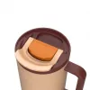 Terminis puodelis su teleskopiniu šiaudeliu Kambukka Rio Tumbler 950ml Almond Dream