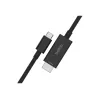 USB-C į HDMI laidas Belkin AVC012bt2MBK 2 m juodas