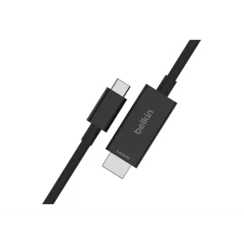 USB-C į HDMI laidas Belkin AVC012bt2MBK 2 m juodas