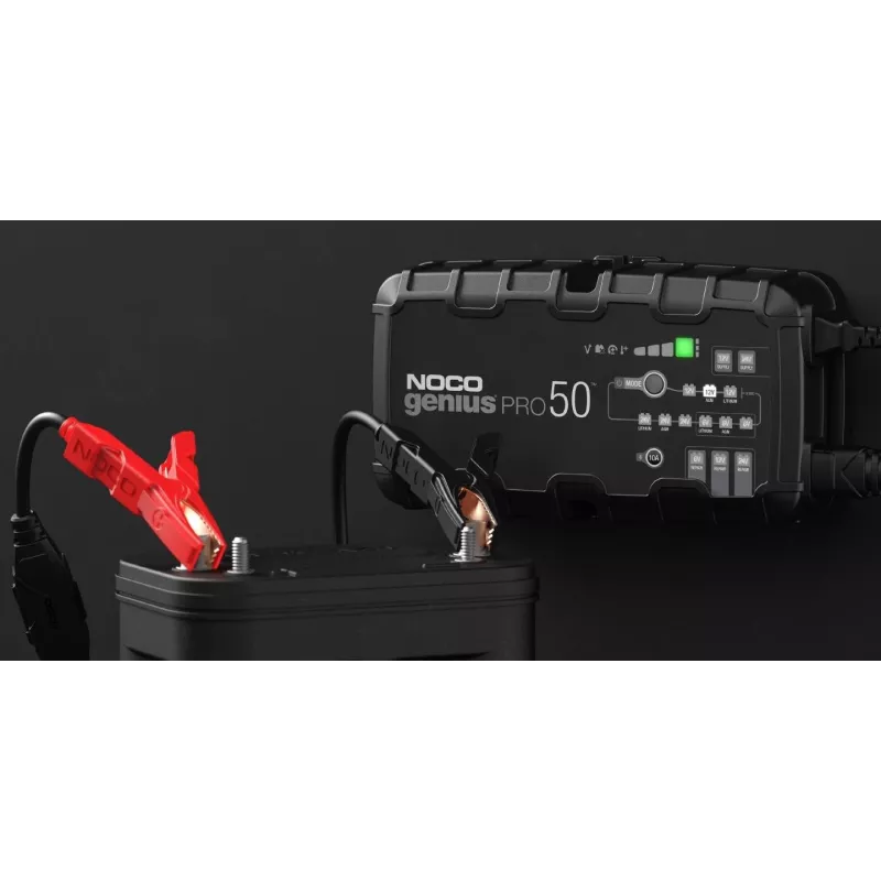 NOCO GENIUSPRO50 50A išmanusis automatinis akumuliatoriaus įkroviklis