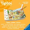 tiptoi Ieškok ir atrask: Mano gyvūnai, mokomoji knyga