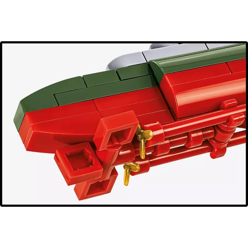 Konstruktorius Cobi ORP Orzeł 193 kaladėlių laivo modelis