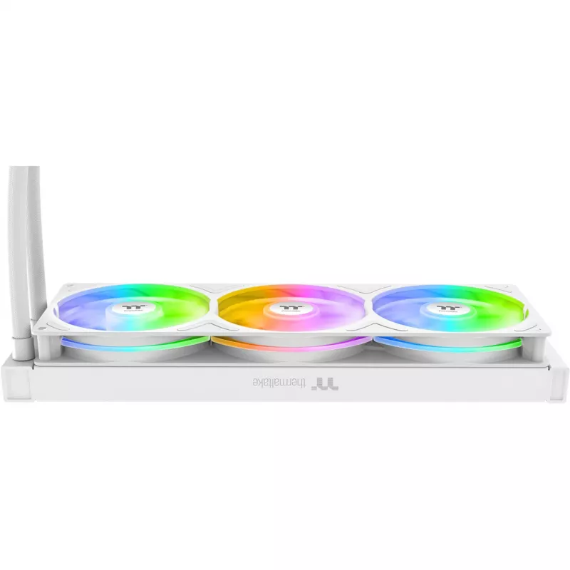 Skystas CPU aušintuvas THERMALTAKE TH360-S V3 ARGB Sync AIO Snow Edition, 360 mm, ARGB, vientisas