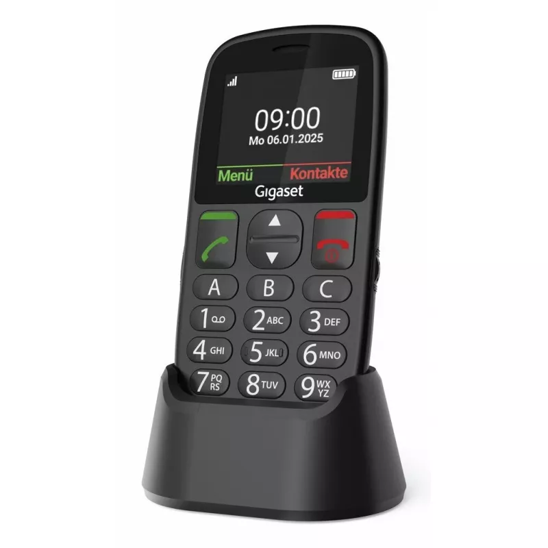 Siemens GL395 Juodas mobilus telefonas 5,6 cm / 2,20 colio - 0,30 Mpx kamera (S30853-H1230-R101)