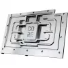Alphacool 10259 galinė plokštė iš aliuminio, chromo ir vario, juoda, 153,3 mm