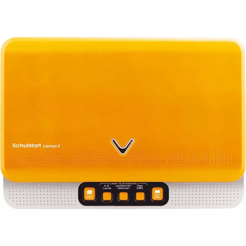 VTech Schulstart Laptop E mokomasis nešiojamas kompiuteris vaikams nuo 6 iki 8 metų, sidabrinis