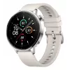 Išmanusis laikrodis ONEPLUS OnePlus Watch 3 43 mm, 1,32 colio AMOLED 466×466, Titanium/Silver, balta guminė juosta, GPS, Wi‑Fi