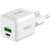 USB C/A sieninis įkroviklis YENKEE YAC G38 20W 3A Power Delivery (USB‑C ir USB‑A)