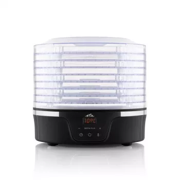 ETA džiovintuvas maistui | 380 W | 8 padėklai | Integruotas laikmatis | Juodas