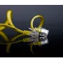 ShiverPeaks SP715-SLY 5 m Cat6 U/UTP RJ-45 geltonas tinklo laidas