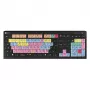 Logickeyboard ASTRA 2 USB AZERTY klaviatūra, angliški simboliai, juoda, pilno dydžio