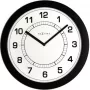 NeXtime klok 3045zw Super Slim, Ø28 cm, sieninis, juodas