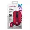 Belaidė RF tylioji pelė DEFENDER Gassa MM-105 – ambidekstrinė, 1600 DPI, 2,4 GHz, nano USB imtuvas