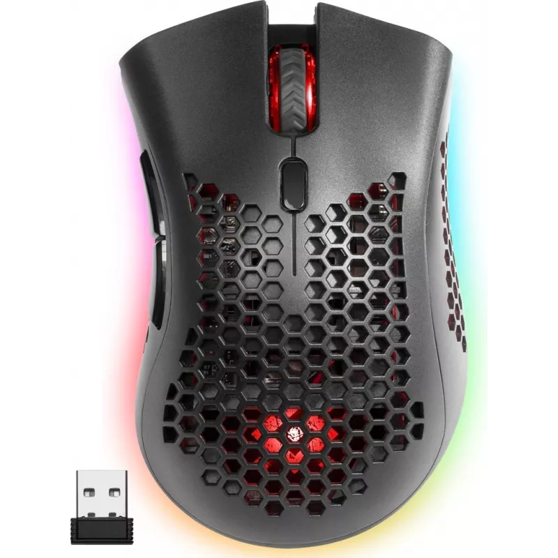 Defender 52709 709 L Black USB žaidimų pelė