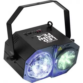 Šviestuvas EUROLITE FE-4 Hybrid su lazerio ir LED efektų šviesa, hibridinis lazeris + LED