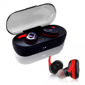 Belaidės ausinės V.Silencer Ture Wireless Earbuds baltos