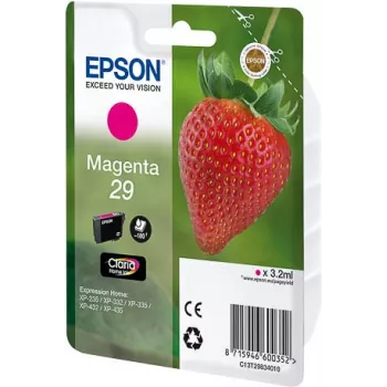 Epson Strawberry 29 M rašalo kasetė, 1 vnt., originali, standartinės talpos, purpurinė