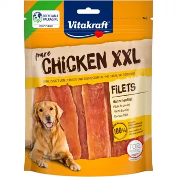 Vitakraft Chicken Fillets XXL šunų skanėstas, 250 g