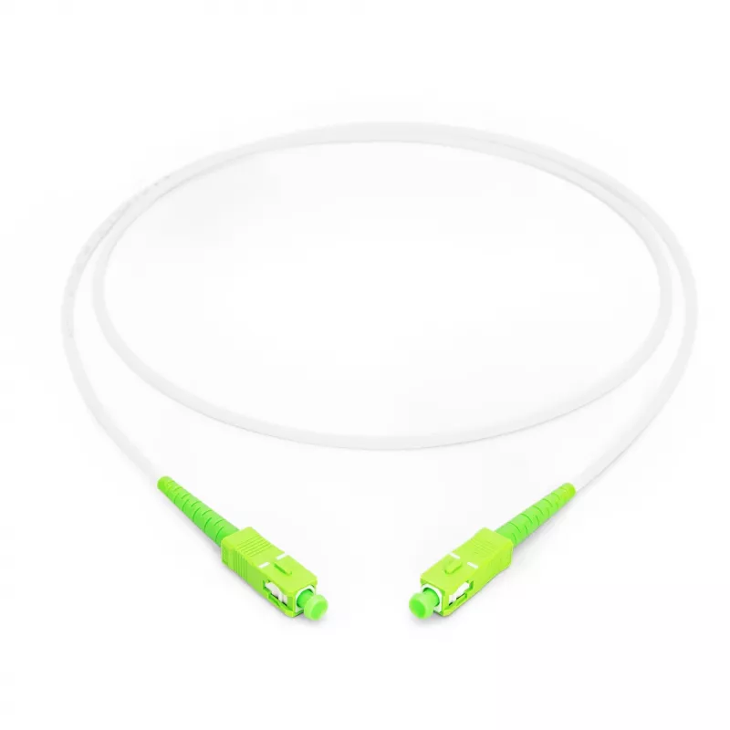 Digitus pluoštinis optinis šarvuotas lizdinis kabelis SC/APC SC/APC 1 m vienmodis G.657.A2