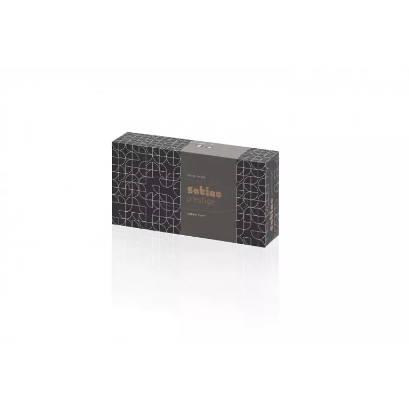 WEPA Prestige 2-sluoksnių veido servetėlės, baltos, 100 vnt.