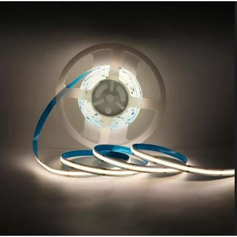 LED lempa OLLO FCOB320NW 8W 12V — 320 mm COB panel, neutrali balta