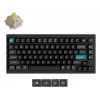 Mechaninė klaviatūra Keychron Q1 Ultra 8K – 75% forma, USB + RF belaidis + Bluetooth, RGB foninis apšvietimas, juoda