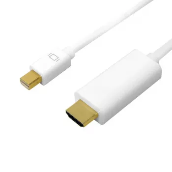 Mini DisplayPort į HDMI laidas, 4K, 3 m, baltas
