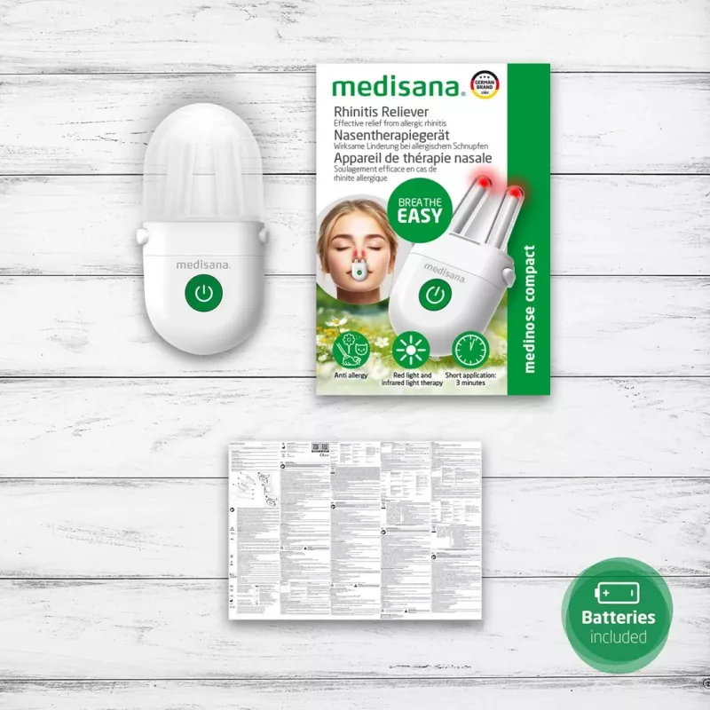 Medisana Medinose Compact – nosies šviesos terapijos prietaisas nuo alerginio rinito