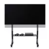 Mobilus televizoriaus stovas ART STO SD-22 45–90 colių, VESA 100×100–800×400, 60 kg, plienas, ratukai