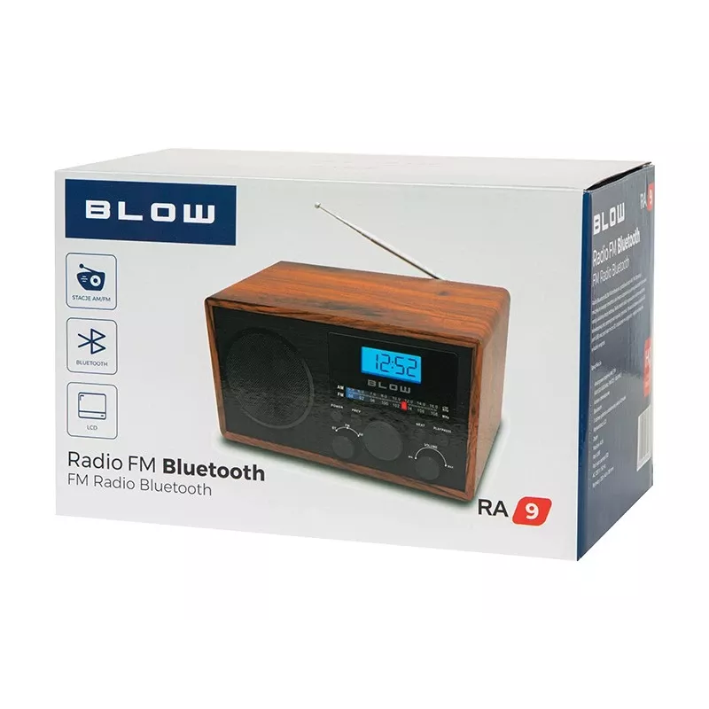 Nešiojamas analoginis AM/FM radijo imtuvas BLOW RA9 V.2