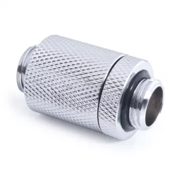 Alphacool ES D-Plug chromuotas žalvarinis radiatoriaus jungtis 2 cm 44 g