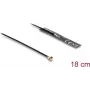 Vidinė antena DELOCK 2.4 GHz 3.4 dBi su I-PEX MHF® I jungtimi ir 18 cm FPC kabeliu lipniam montavimui