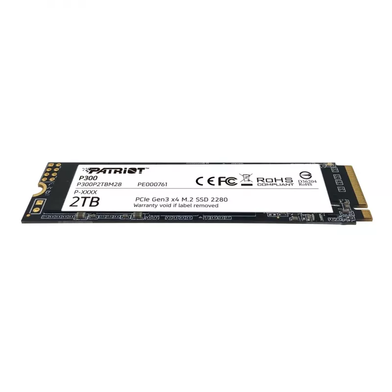 SSD diskas Patriot Memory 2 TB M.2 PCI Express 3.0 NVMe P300