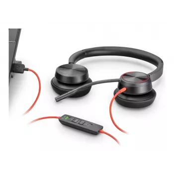 Ausinės POLY Blackwire C5220 laidinės USB-C biurui ir skambučių centrui