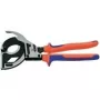 Knipex Kabelių žirklės (reketinis mechanizmas, 3 eigos) 320 mm Ø 60 mm/600 mm²/1200 MCM 95 32 320 (95 32 320)